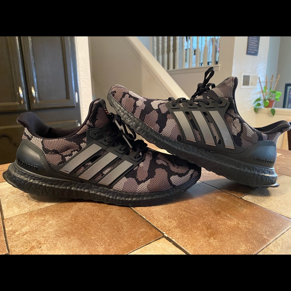Bape Ultraboost Black Camo